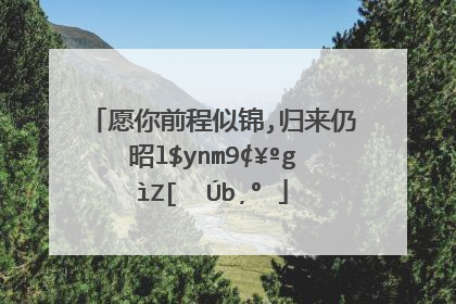 愿你前程似锦,归来仍是少年抖音女声是谁